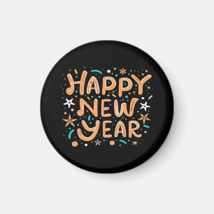 Happy New Year Magnet