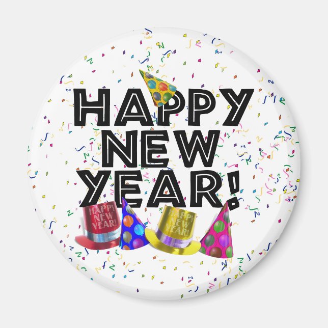 HAPPY NEW YEAR! MAGNET (Front)