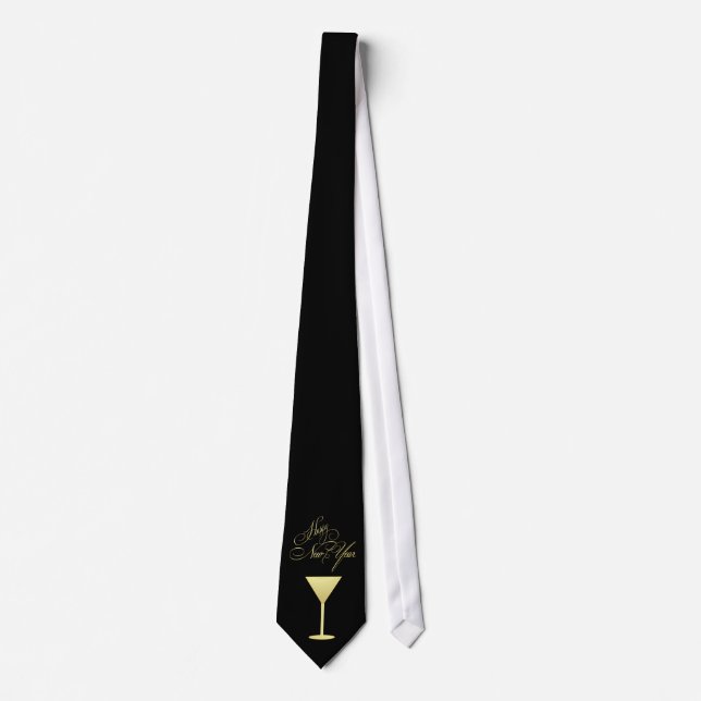 Happy New Year - Men's Tie (Front)