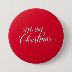 Happy New Year Merry Christmas Holiday Season 7.5 Cm Round Badge