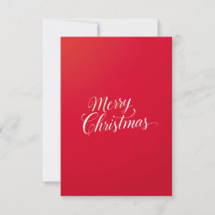 Happy New Year Merry Christmas Holiday Season Card