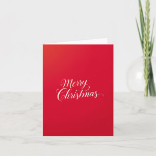 Happy New Year Merry Christmas Holiday Season Card