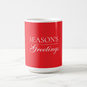 Happy New Year Merry Christmas Holiday Season Card Coffee Mug