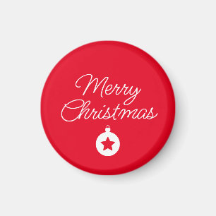 Happy New Year Merry Christmas Holiday Season Magnet
