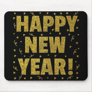 Happy New Year Mouse Pad