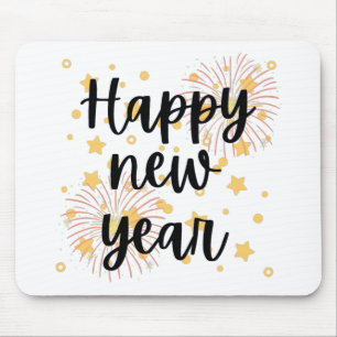 Happy New Year Mouse Pad