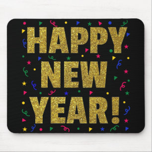 Happy New Year Mouse Pad