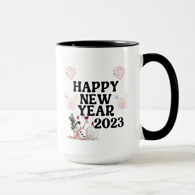 Happy New Year Mug (Right)