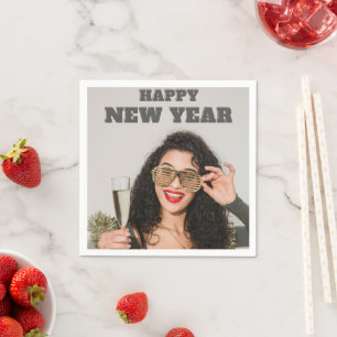 Happy New Year  Napkin