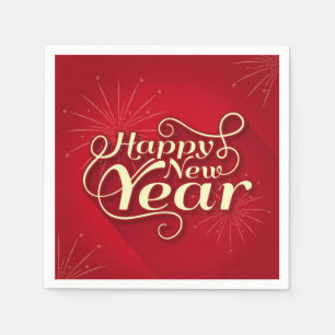 Happy New Year Napkin