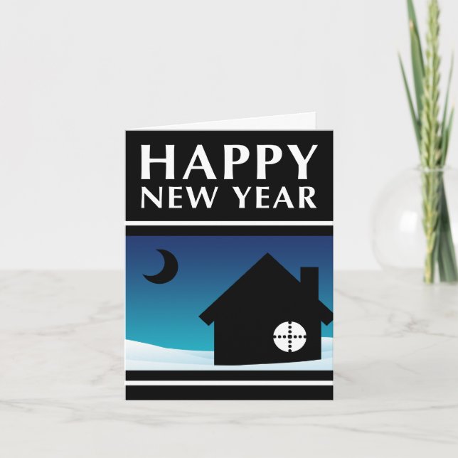 happy new year new address announcement (Front)