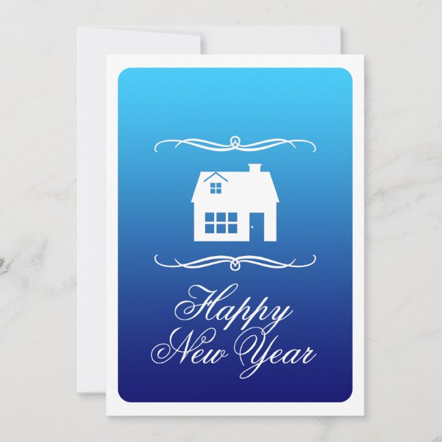 happy new year new address announcement (Front)