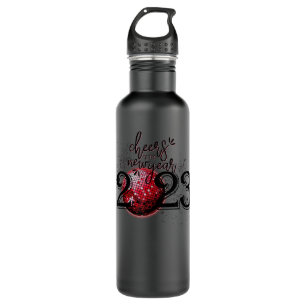 Happy New Year New Years Eve Party  710 Ml Water Bottle