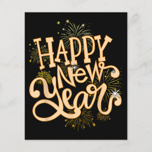 Happy New Year New Years Eve Party Women Men Famil