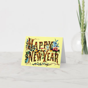 Happy New Year Note Card