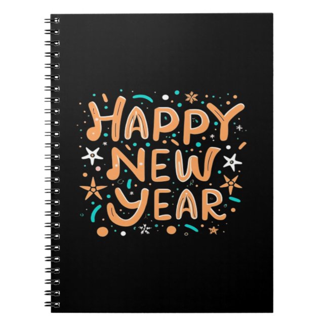 Happy New Year Notebook (Front)