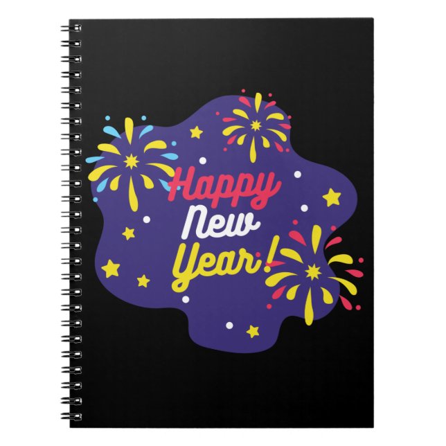Happy New Year Notebook (Front)