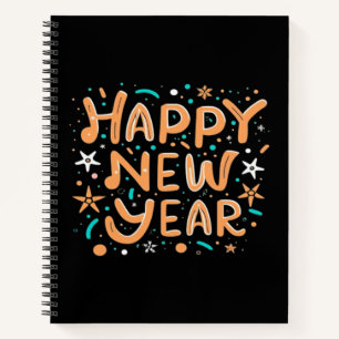 Happy New Year Notebook