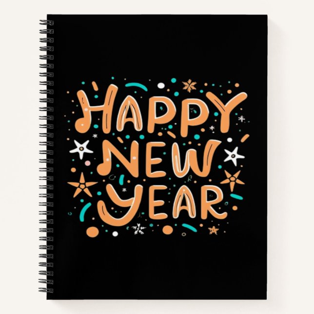 Happy New Year Notebook (Front)