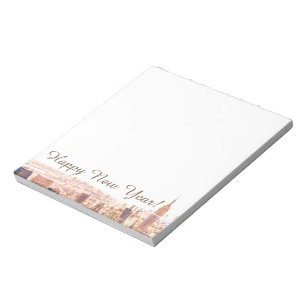 Happy New Year  Notepad