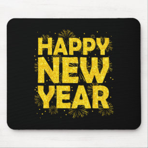 Happy New Year Nye Party 2024 Funny New Years Eve Mouse Pad