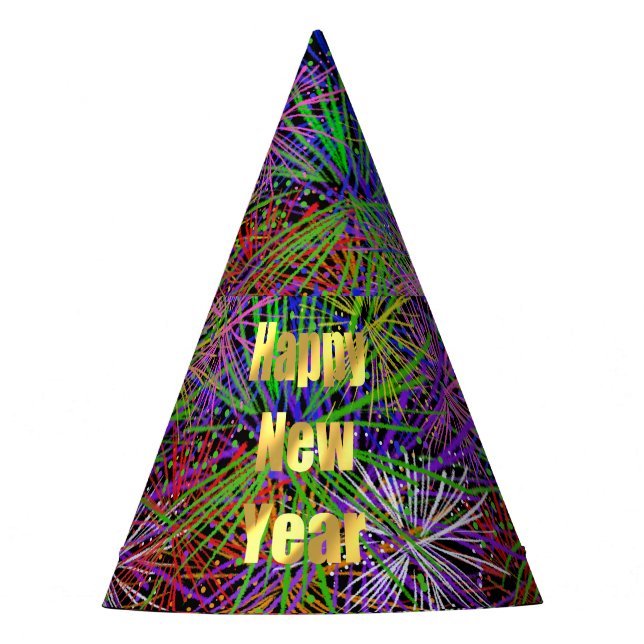 Happy New Year Party Hat (Front)