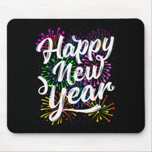 Happy New Year Party Supplies 2026 Family Matching Mouse Pad