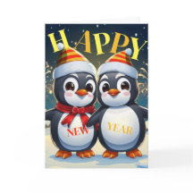 Happy New Year Penguin