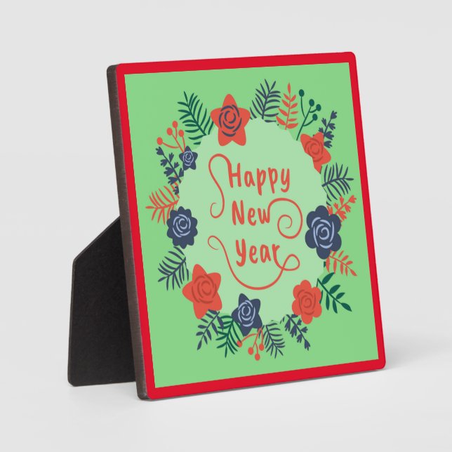 HAPPY NEW YEAR PLAQUE (Front)