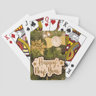 HAPPY NEW YEAR  PLAYING CARDS