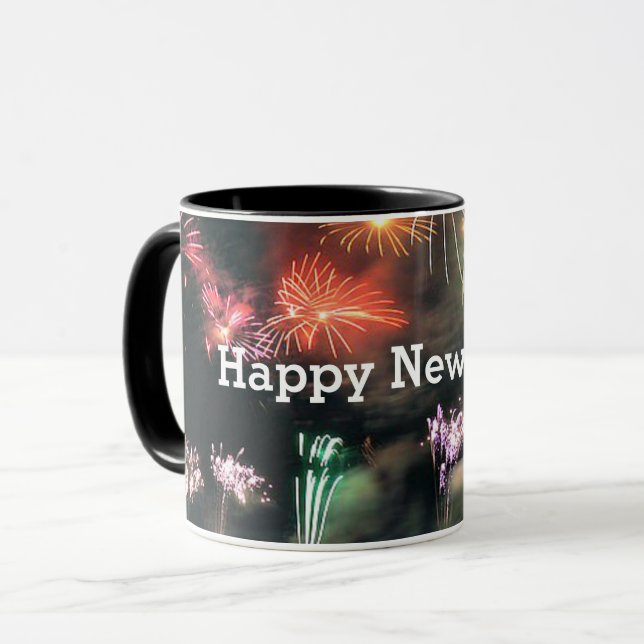 Happy New Year! Popular Design,  Mug (Front Left)