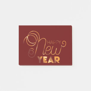 Happy New Year Post-it Notes