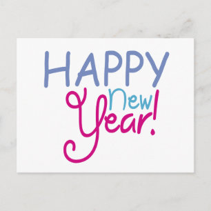 Happy New Year Postcard