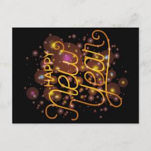 Happy New Year Postcard