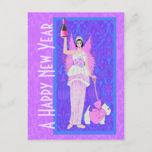Happy New Year Postcard