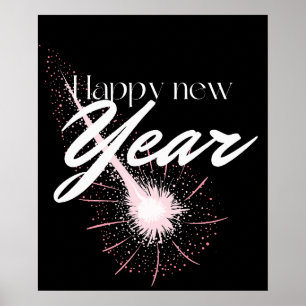 Happy new year poster