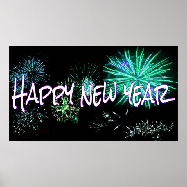 Happy New Year Poster (Front)