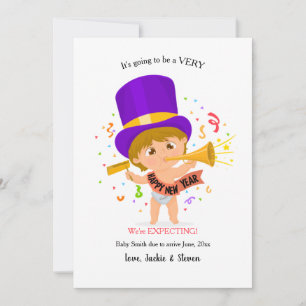 Happy New Year Pregnancy Announcement