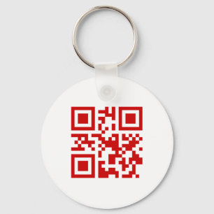 Happy New Year! -- QR Code Key Ring
