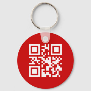Happy New Year! -- QR Code Key Ring