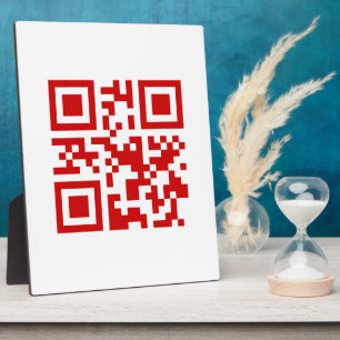 Happy New Year! -- QR Code Plaque