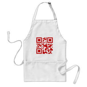 Happy New Year! -- QR Code Standard Apron