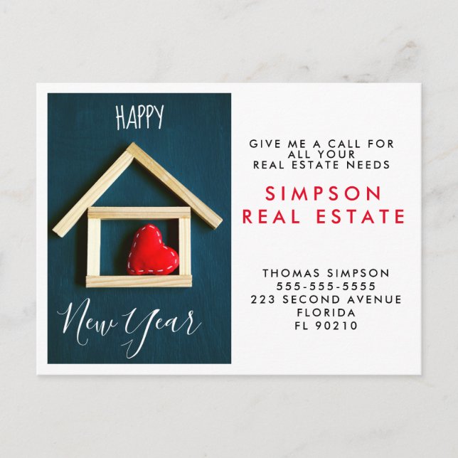 Happy New Year referrals announcement  (Front)