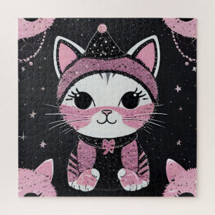 Happy New Year’s party - Cat in Disguise Jigsaw Puzzle