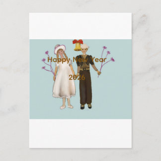 Happy New Year series Postcard