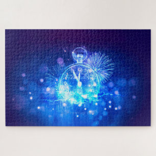 Happy New Year SlipperyJoe's large glowing pocket  Jigsaw Puzzle