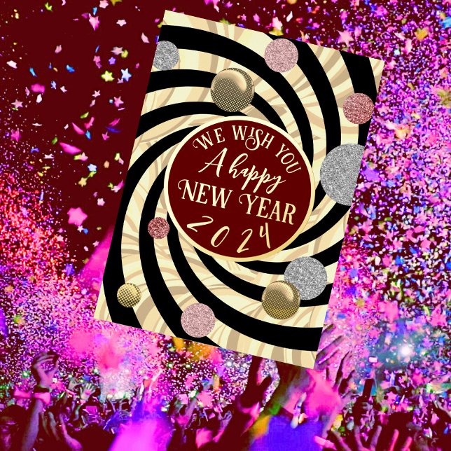 Happy New Year, spirals and bubbles  (Creator Uploaded)