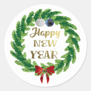Happy New Year Sticker