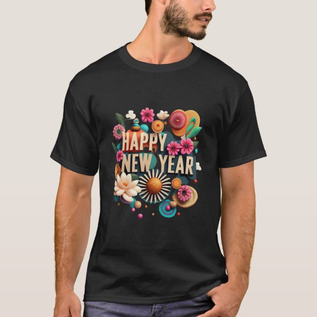 HAPPY NEW YEAR T-Shirt (Front)