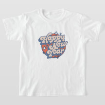 "Happy New Year" T-Shirt - Festive and Fun Design